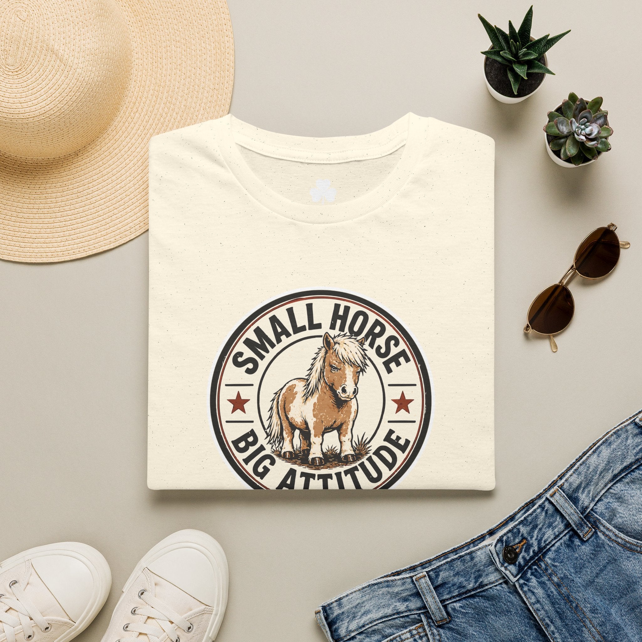 Small Horse Big Attitude T-Shirt
