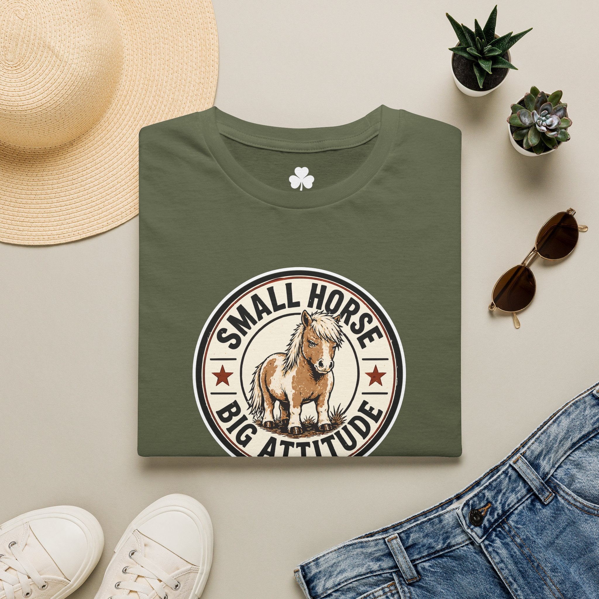 Small Horse Big Attitude T-Shirt