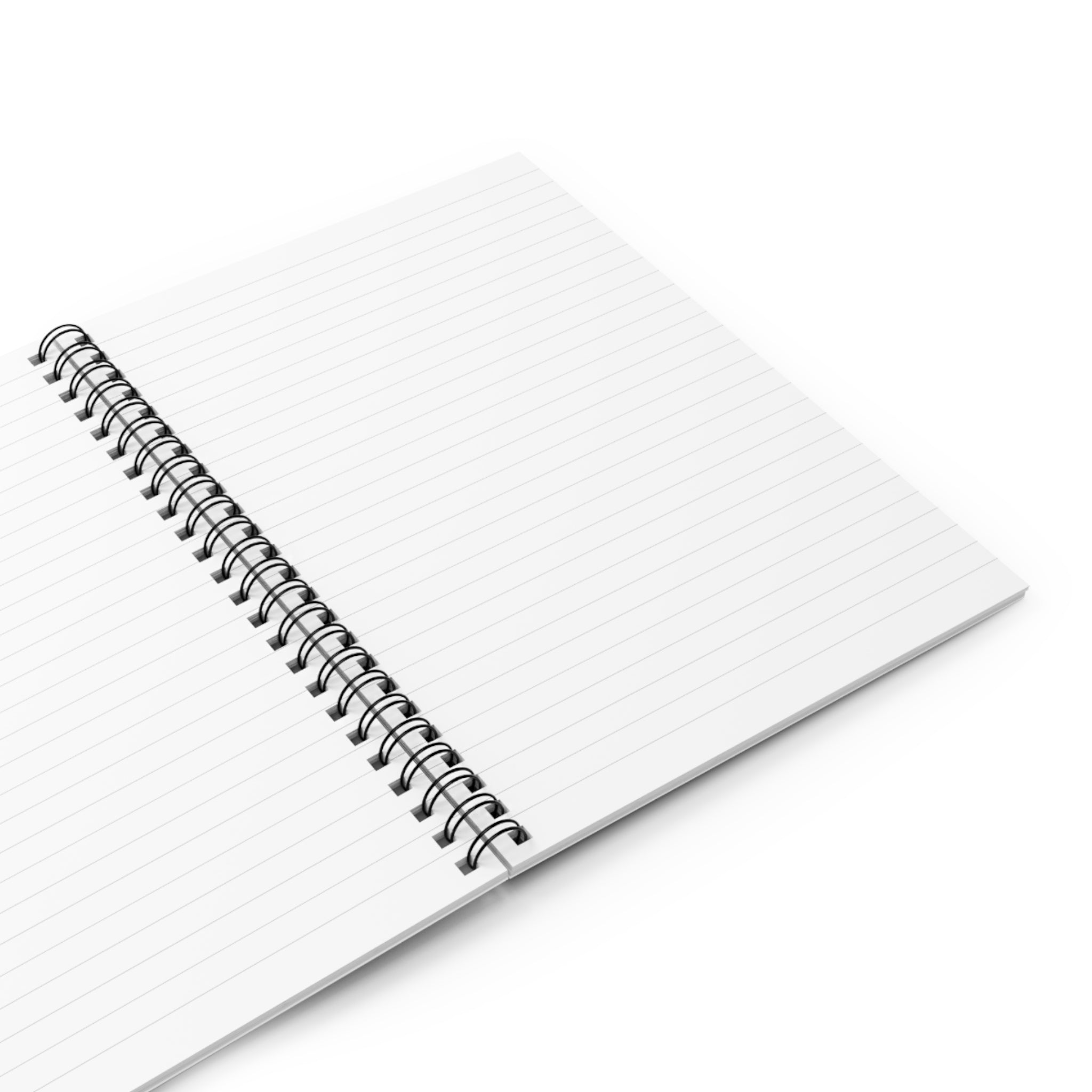 Tabby Cat Portrait Spiral Notebook | Ruled Journal